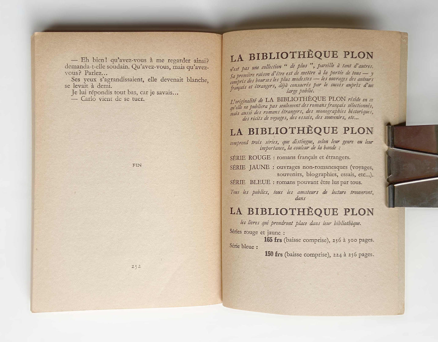 Livre «Agnès de rien» G. Beaumont, ed. Librairie Plon augmentée 1953