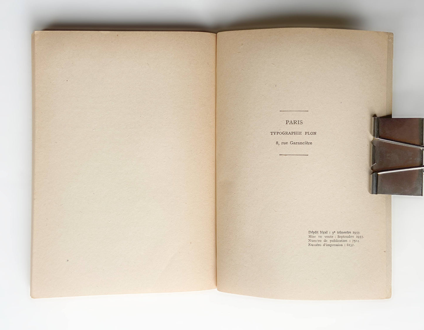 Livre «Agnès de rien» G. Beaumont, ed. Librairie Plon augmentée 1953