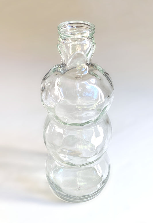 Bouteille ancienne verre moulé grenade 75cl