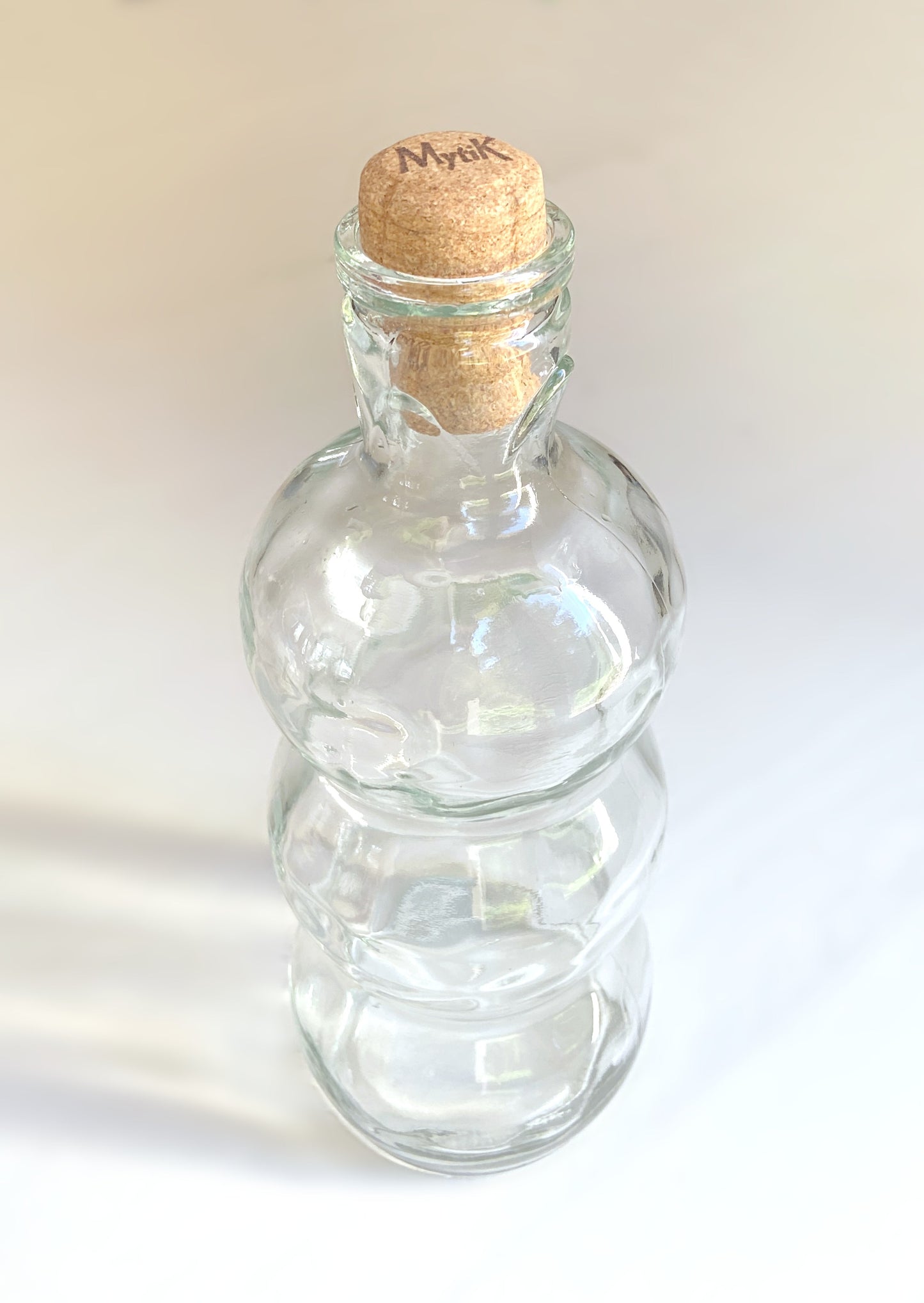 Bouteille ancienne verre moulé grenade 75cl