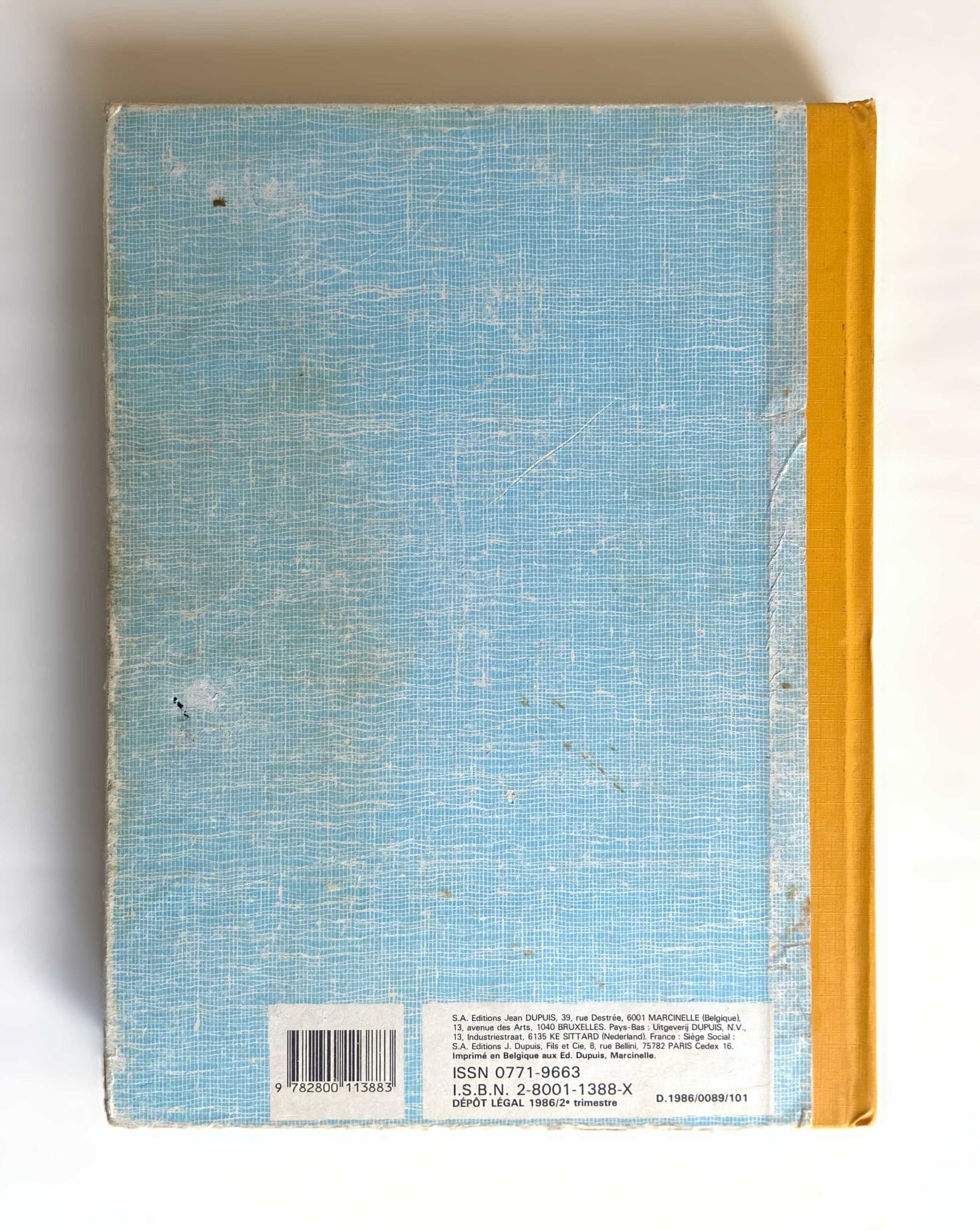 Livre album BD «Spirou» n°180 collectif, ed. Dupuis 1986