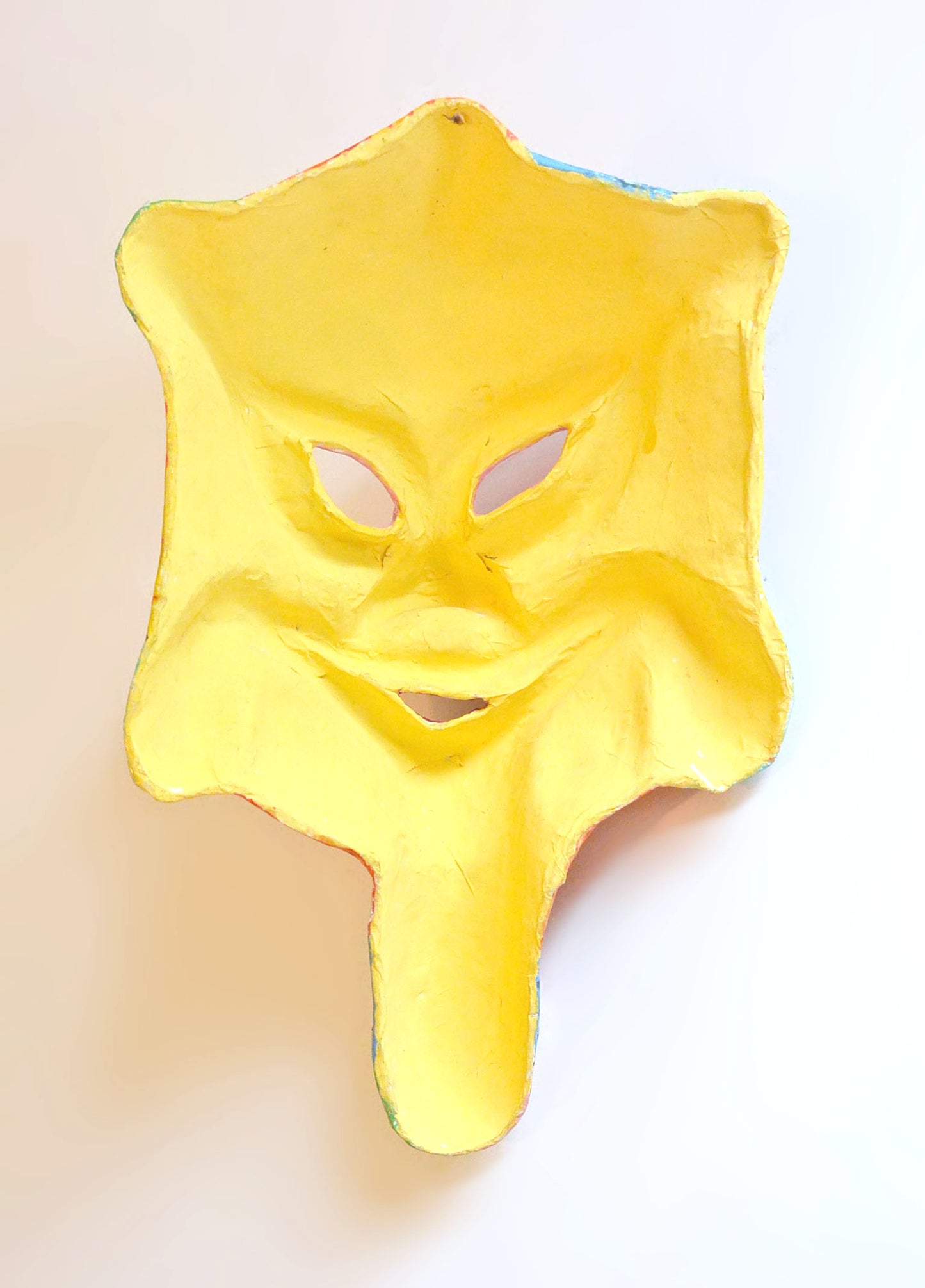 Masque à main artisanal de carnaval República Dominicana