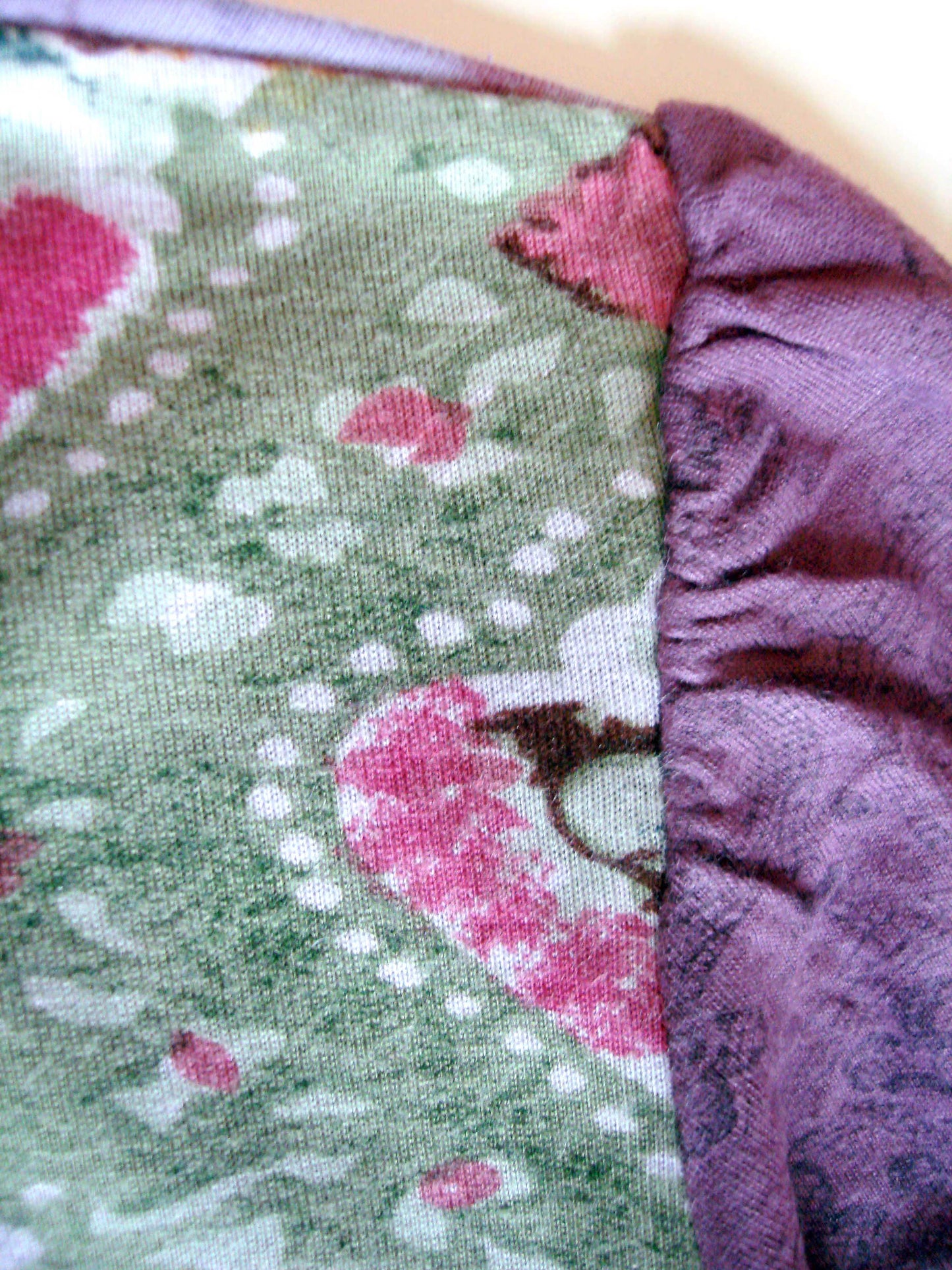 Sweat multicolore cœur sequins Derhy Kids© 8/10ans années 2000
