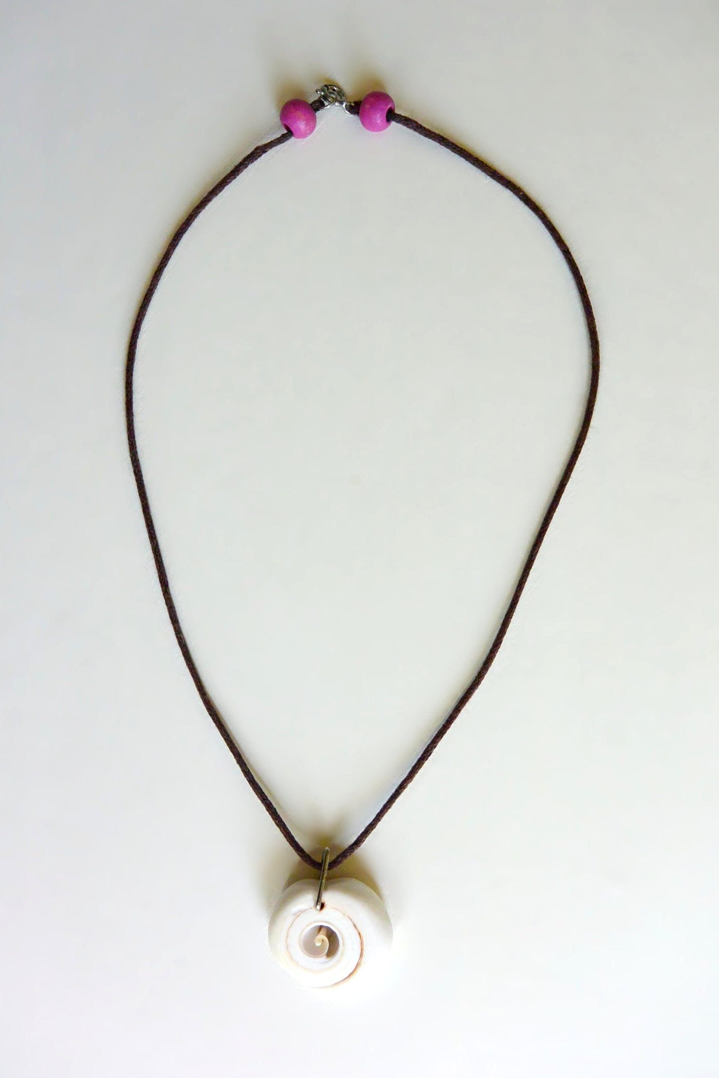 Collier pendentif coeur coquillage Luhuanus