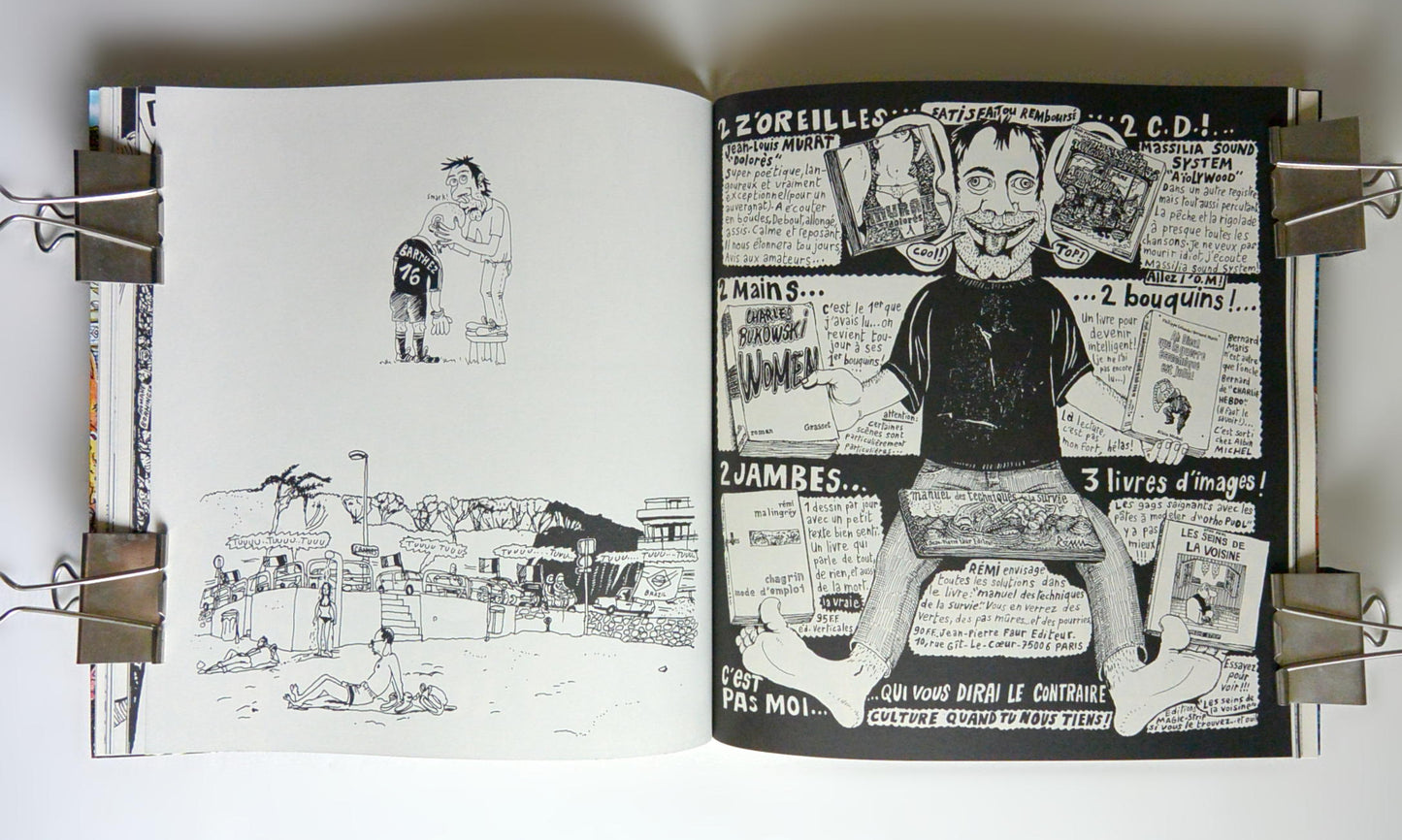 Livre album bd «Moins 2 avant 2000» Lolmède, ed. A.Beaulet 1999