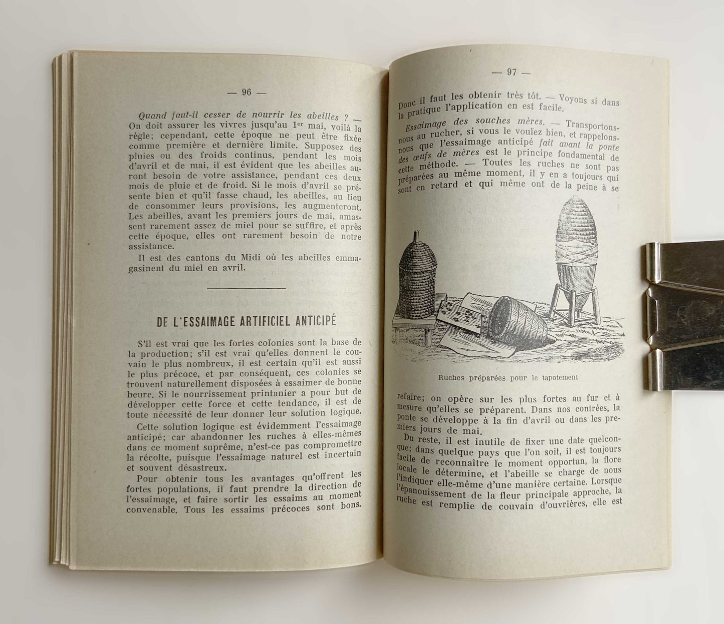 Livre «Calendrier apicole 5eme édition» Collectif, ed. Société Centrale d'Apiculture 1931