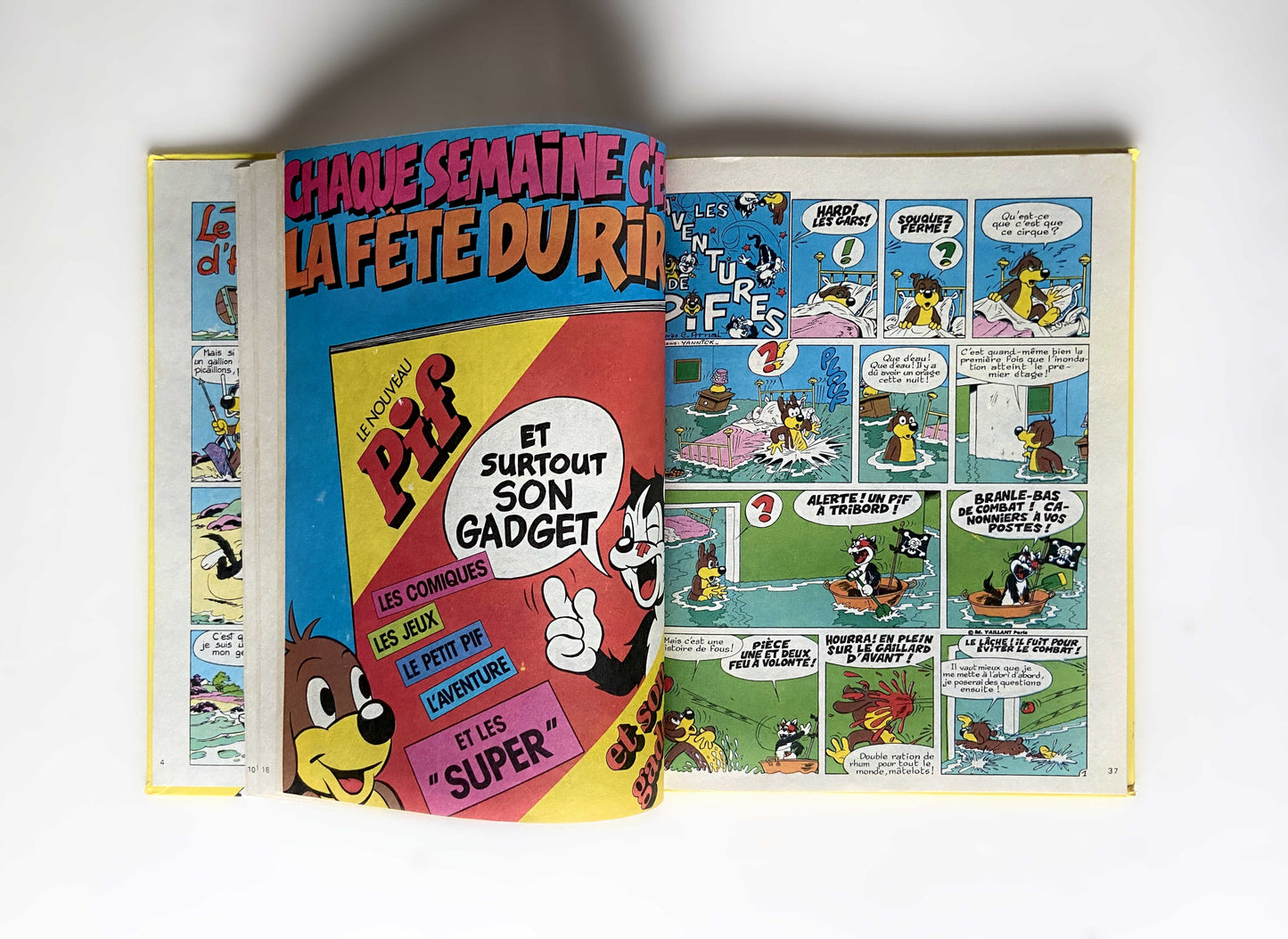 Livre bd «Pif et Hercule – Chasseurs de trésors» ed. Polycom 1985