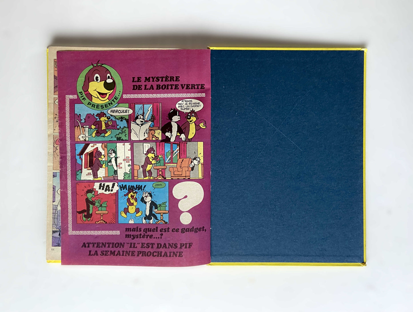 Livre bd «Pif et Hercule – Chasseurs de trésors» ed. Polycom 1985
