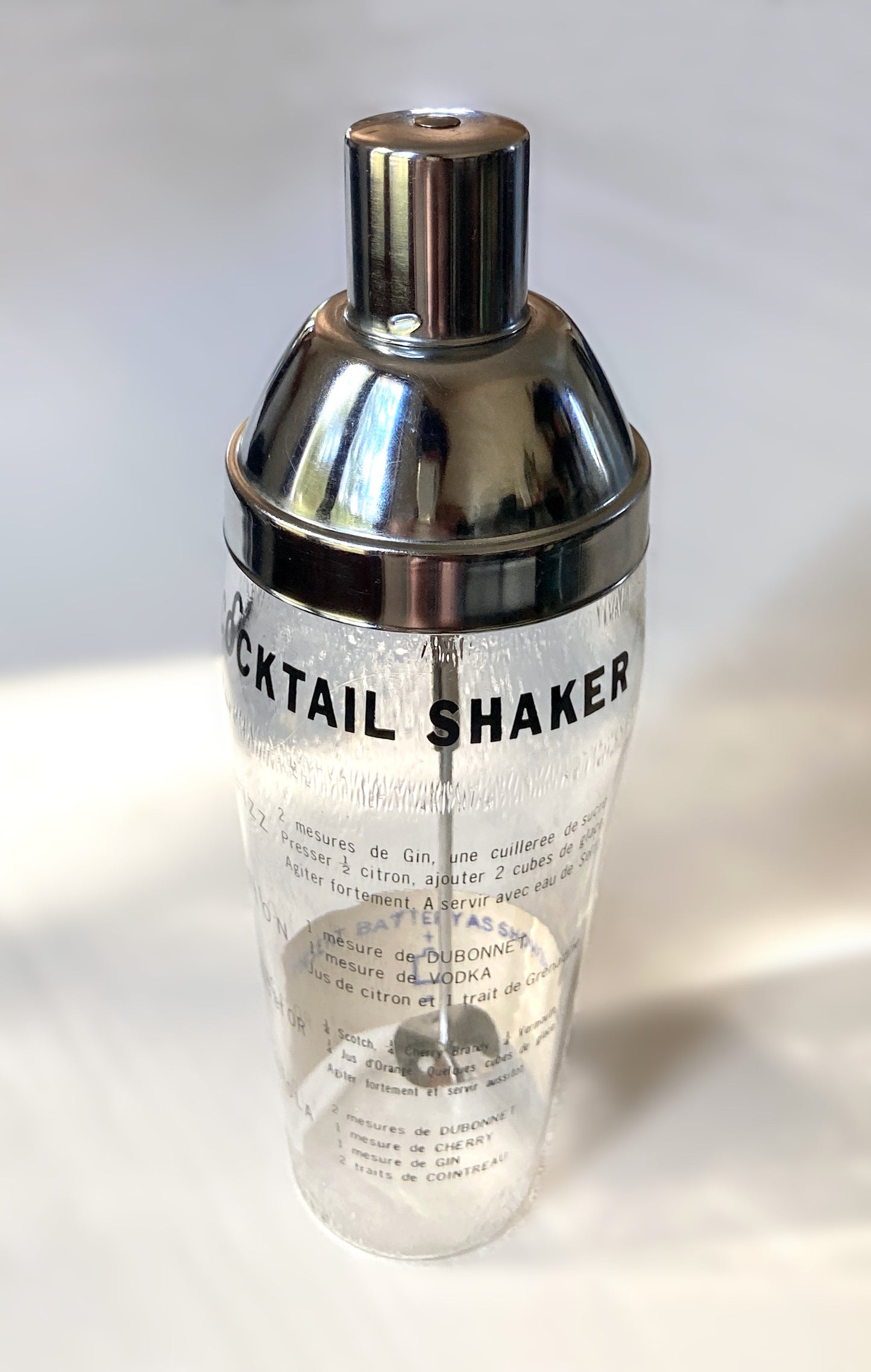 Cocktail Shaker électrique vintage neuf