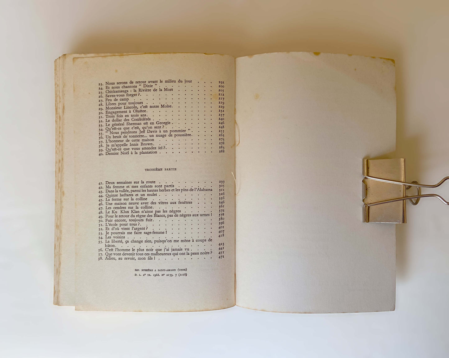 Livre «Jubilee» M. Walker, ed. Du Seuil 1968