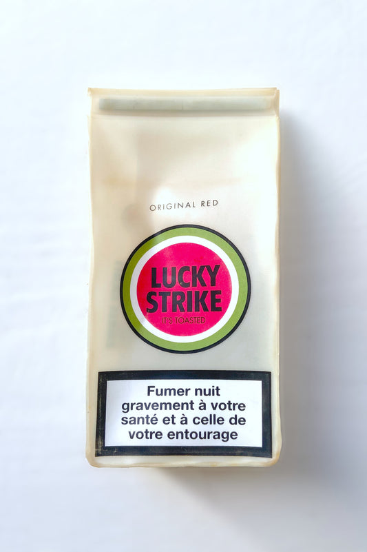 Etui publicitaire pour paquet de cigarette silicone Lucky Strike 2000